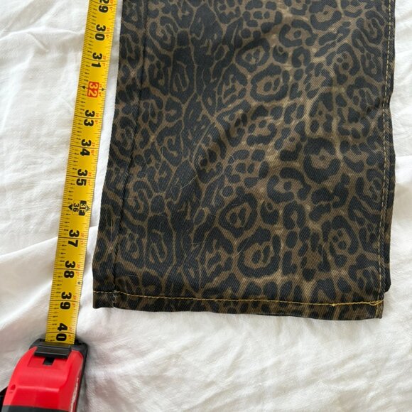 Leopard Print Jeans - Picture 6 of 9